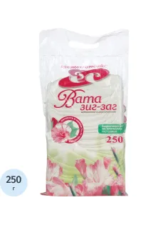 Вата хир. нестер. Зиг-Заг  250 г 28 шт/уп ЕмельянъСавостинъ