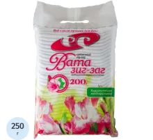 Вата хир. нестер. Зиг-Заг 250 г 28 шт/уп ЕмельянъСавостинъ ГОСТ 5556-2022