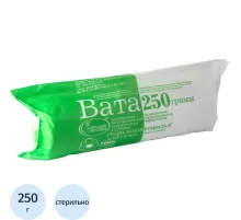 Вата хирург. стер. 250г ШК0959