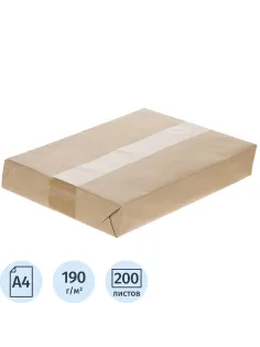 Ватман А4 200л, 190гр, уп.крафт
