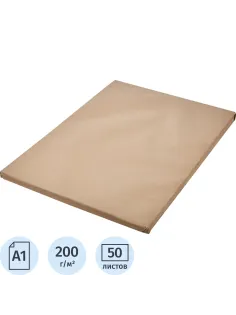 Ватман (бумага чертежная) 610х860мм 200г КБФГ 50л/уп