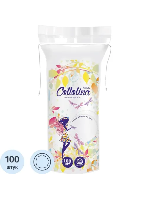 Диски ватные Cottolina 100 шт/уп