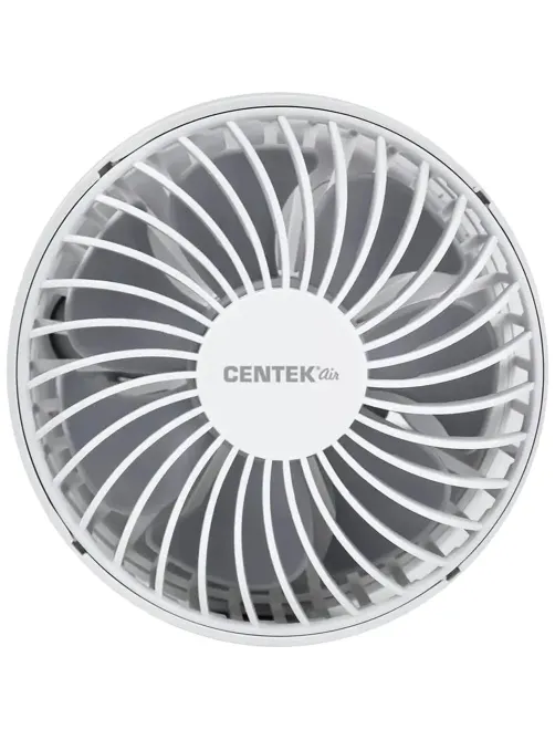 Вентилятор Centek CT-5044,настольный,Аккумулятор 1800мАч/ 4Вт/ 3скор