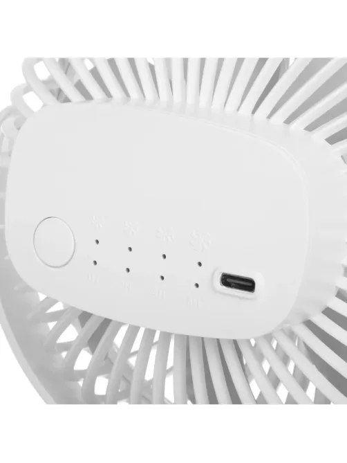 Вентилятор Centek CT-5045,настольный,аккум.1800мАч/5Вт/ 4ск/Клипса/Таймер8ч