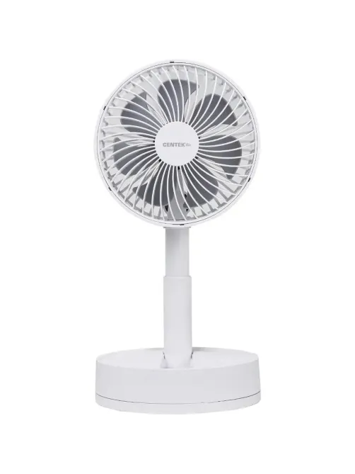 Вентилятор Centek CT-5043,настольный,Аккум. 1800мАч/8.5Вт/ 4скор/Таймер 8ч