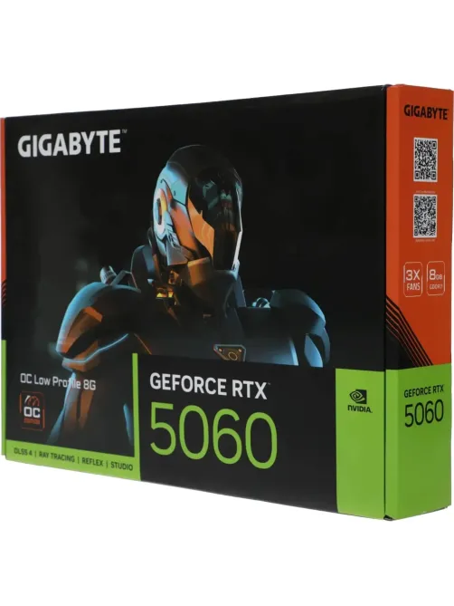 Видеокарта Gigabyte RTX 5060 8Gb HDMIx1 DPx3 (GV-N5060OC-8GL)