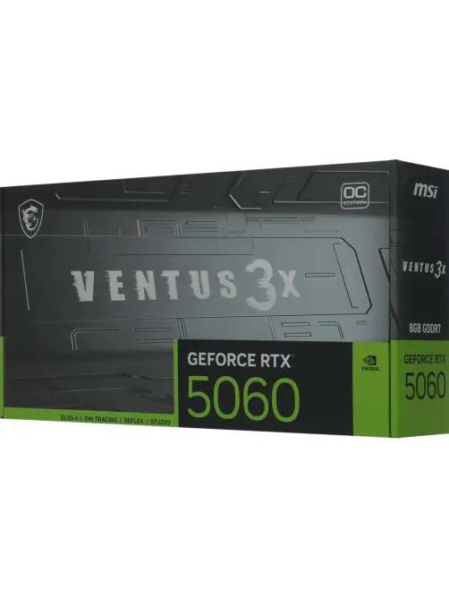 Видеокарта MSI RTX 5060 8G VENTUS 3X OC RTX5060 8Gb HDMIx1 DPx3
