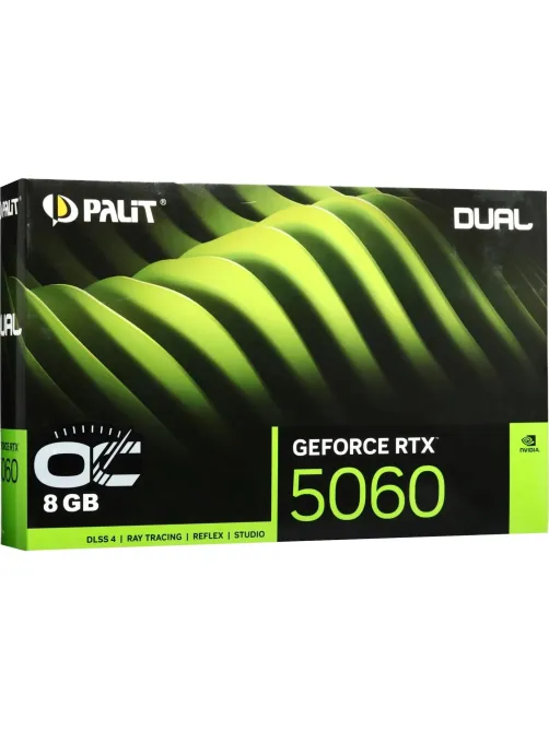 Видеокарта PALIT RTX5060 DUAL OC 8GB GDDR7 DPx3(NE75060S19P1-GB2063D)