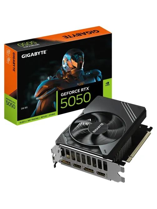 Видеокарта Gigabyte RTX5050 D6 8GB, 2xDP 2xHDMI(GV-N5050D6-8GD)