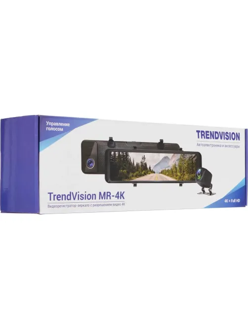 Автомобильный видеорегистратор -зеркало TrendVision TVMR4K MR-4K 4K GPS