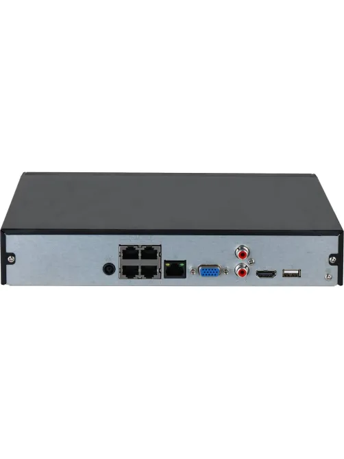 IP-видеорегистратор DAHUA DHI-NVR2104HS-P-4KS3 4-кан,PoE,4K,H.265+,1SATAIII