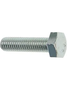 Болт DIN933 с шестигр. головкой оцинк.М6х40 (50шт/уп) Zitar (105204)