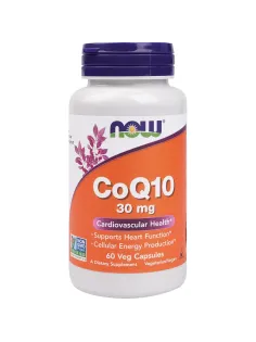 БАД NOW CoQ10 30мг 516мг 60капс