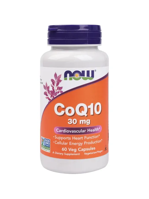 БАД NOW CoQ10 30мг 516мг 60капс