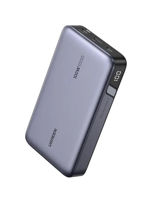 Внешний аккумулятор UGREEN PB720 (25188) 20000mAh PD 100W, серый