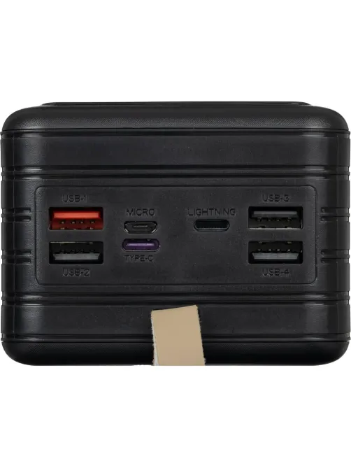 Внешний аккумулятор BigTech (BT-PB-60-BL-12) 60000 mAh черный