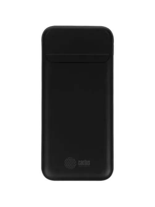 Внешний аккумулятор Cactus CS-PBFSCA-10000 10000mAh 4.5A 2xUSB-A/USB-C черн