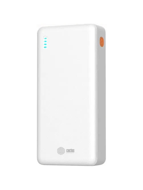 Внешний аккумулятор Cactus CS-PBFSEA-20000 20000mAh 4.5A USB-A/2xUSB-C бел