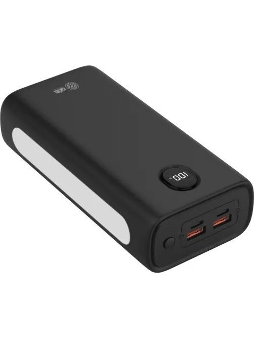 Внешний аккумулятор Cactus CS-PBFSJA-30000 30000mAh 4.5A 2xUSB-A/USB-C черн