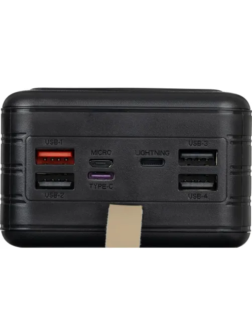 Внешний аккумулятор BigTech (BT-PB-50-BL-11) 50000 mAh черный
