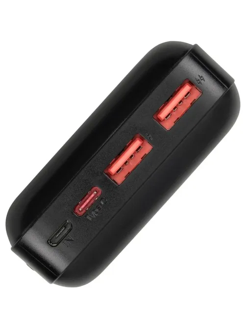 Внешний аккумулятор RIVACASE VA2102 (20000 мАч) Rapid QC/PD 22.5W, черный