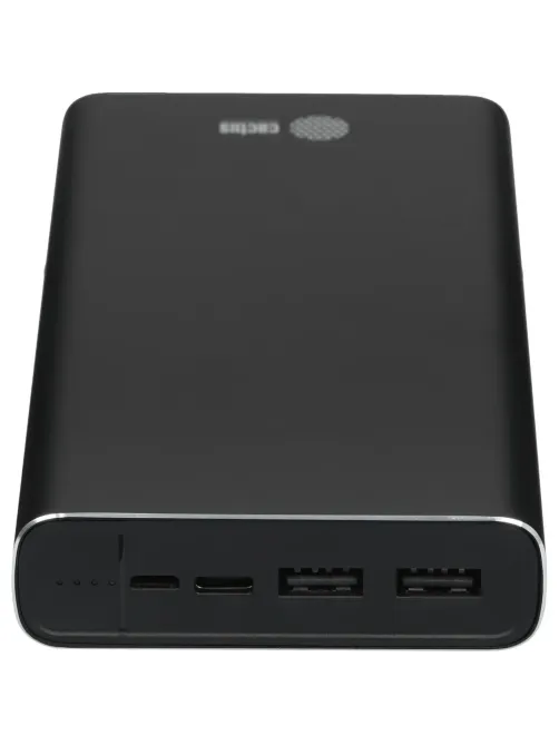 Внешний аккумулятор Cactus CS-PBFSIT-20000 20000mAh 2.1A 2xUSB черный