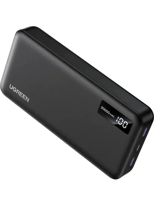 Внешний аккумулятор UGREEN PB312(25683)20000mAh 2-Way 2xUSB-A&USB-C 20W сер