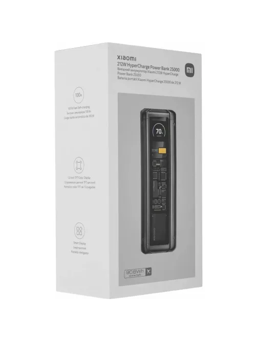 Внешний аккумулятор Xiaomi BHR9970GL 212W HyperCharge 25000mAh GL