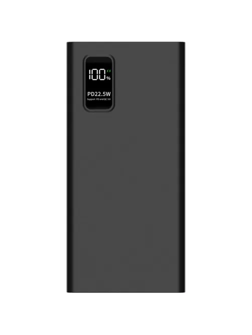 Внешний аккумулятор PERO PB05 10000 mAh,Li-Pol,output USB-C + 2USB-A,черный