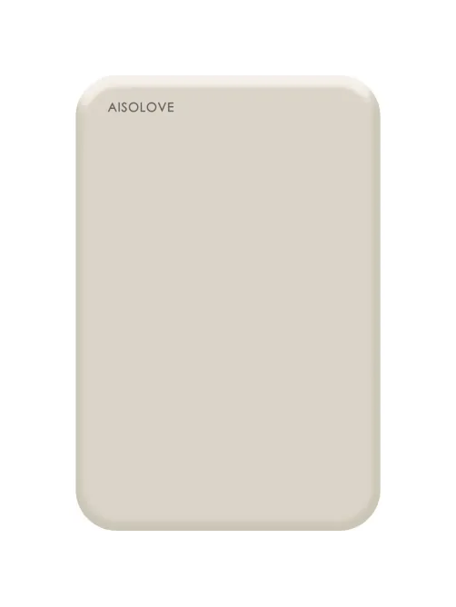 Внешний аккумулятор SOLOVE (Mi) W12 5000mAh MagSafe 20W QC+PD 3A, бежевый