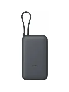 Внешний аккумулятор с встр.каб. Xiaomi BHR9740GL 20000mAh GL Dark Gray