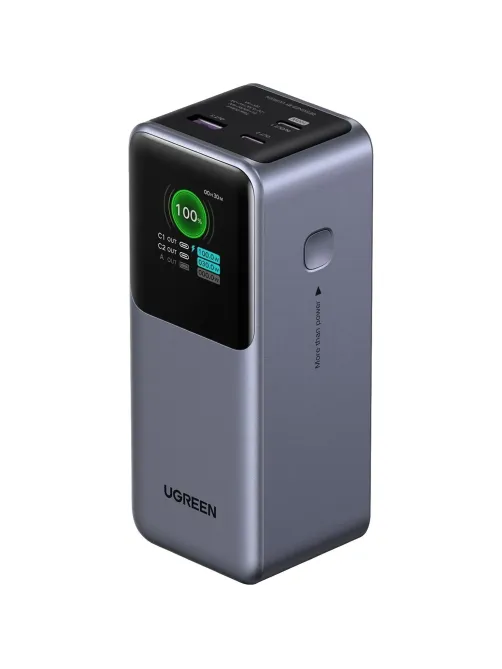 Внешний аккумулятор UGREEN PB721 (35524B)20000mAh 130W Fast Charging серый