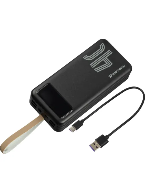 Внешний аккумулятор BigTech (BT-PB-40-BL-10) 40000 mAh черный