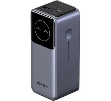 Внешний аккумулятор UGREEN PB724 (35526B)12000mAh 100W Quick Charging серый