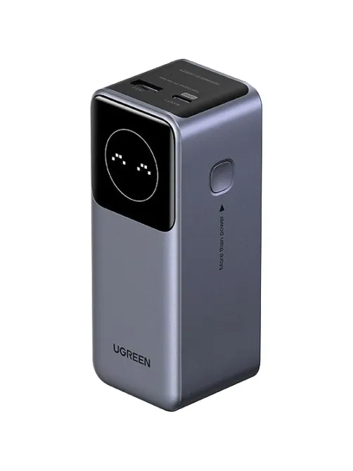 Внешний аккумулятор UGREEN PB724 (35526B)12000mAh 100W Quick Charging серый