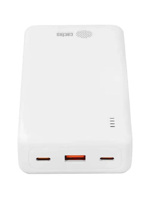 Внешний аккумулятор Cactus CS-PBFSEA-20000 20000mAh 4.5A USB-A/2xUSB-C бел