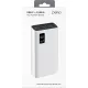 Внешний аккумулятор PERO PB07 30000 mAh,Li-Pol,output USB-C + 4USB-A,белый