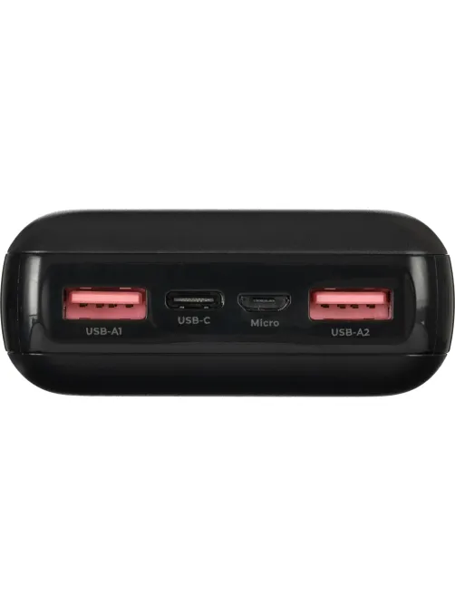 Внешний аккумулятор BigTech (BT-PB-20-BL-15) 20000 mAh черный