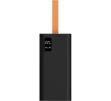 Внешний аккумулятор PERO PB10 60000 mAh,Li-Pol,output USB-C + 4USB-A,черный