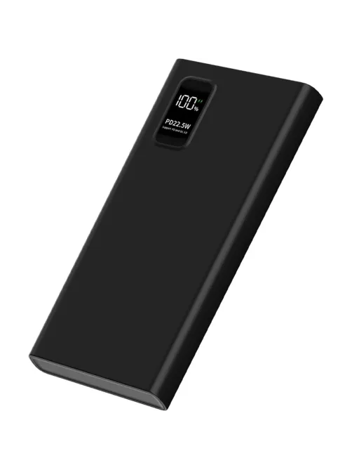 Внешний аккумулятор PERO PB05 10000 mAh,Li-Pol,output USB-C + 2USB-A,черный