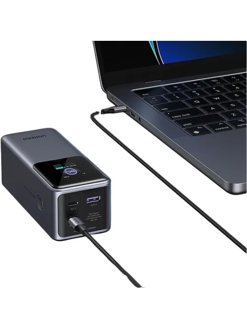 Внешний аккумулятор UGREEN PB721 (35524B)20000mAh 130W Fast Charging серый