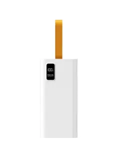 Внешний аккумулятор PERO PB09 50000 mAh,Li-Pol,output USB-C + 4USB-A,белый
