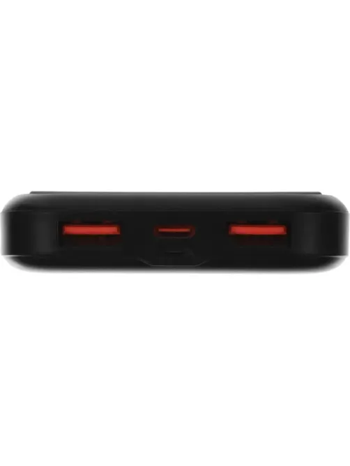 Внешний аккумулятор Cactus CS-PBFSCA-10000 10000mAh 4.5A 2xUSB-A/USB-C черн
