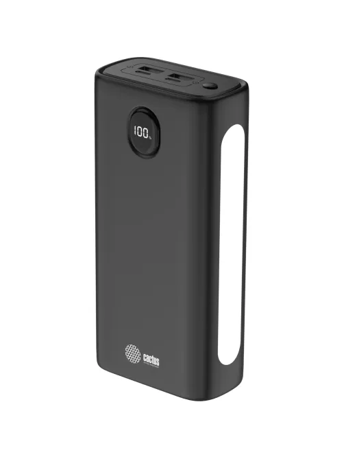 Внешний аккумулятор Cactus CS-PBFSJA-30000 30000mAh 4.5A 2xUSB-A/USB-C черн