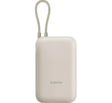 Внешний аккумулятор Xiaomi 10000mAh (встр. кабель) Tan GL BHR9072GL