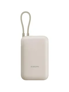 Внешний аккумулятор Xiaomi 10000mAh (встр. кабель) Tan GL BHR9072GL