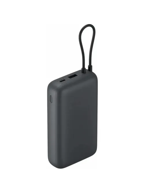 Внешний аккумулятор с встр.каб. Xiaomi BHR9740GL 20000mAh GL Dark Gray