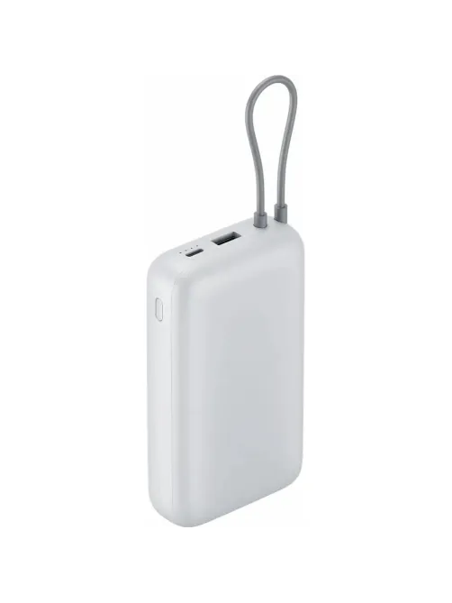 Внешний аккумулятор с встр.каб. Xiaomi BHR9738GL 20000mAh GL Light Gray