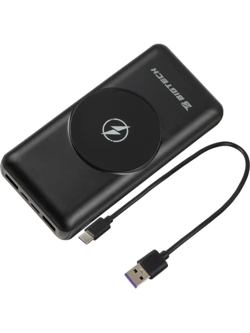 Внешний аккумулятор BigTech (BT-PB-20-BL-15) 20000 mAh черный