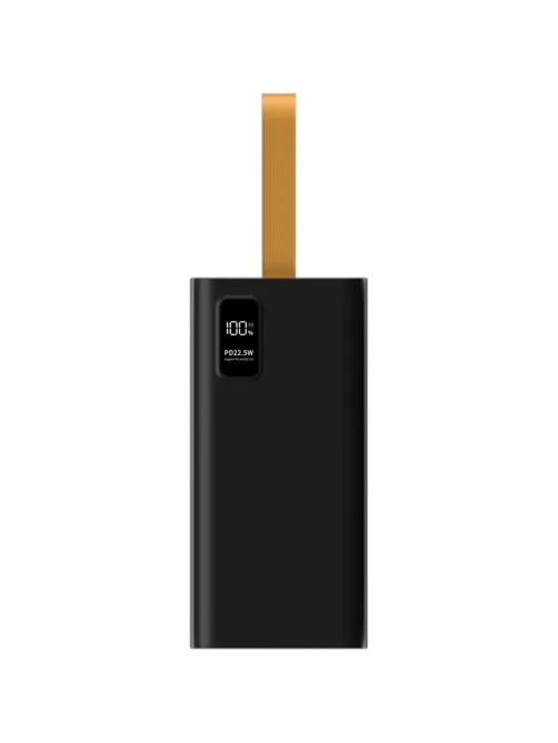 Внешний аккумулятор PERO PB09 50000 mAh,Li-Pol,output USB-C + 4USB-A,черный